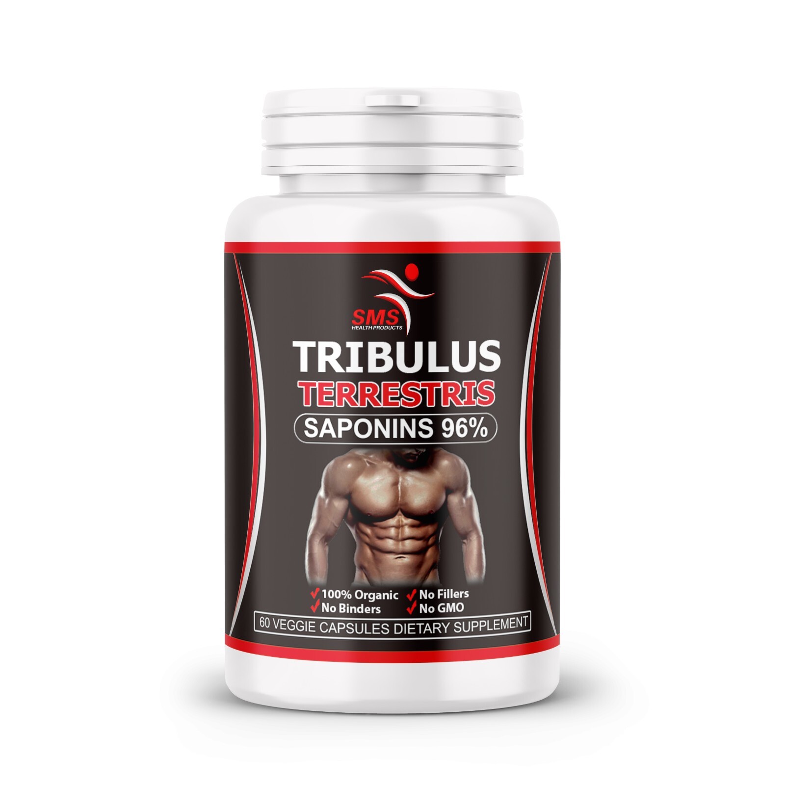 TRIBULUS TERRESTRIS 96% SAPONINS EXTRACT MUSCLE WORKOUT SUPPLEMENTS 120 Capsules