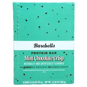 Barebells Protein Bar Mint Chocolate Chip 12 bars