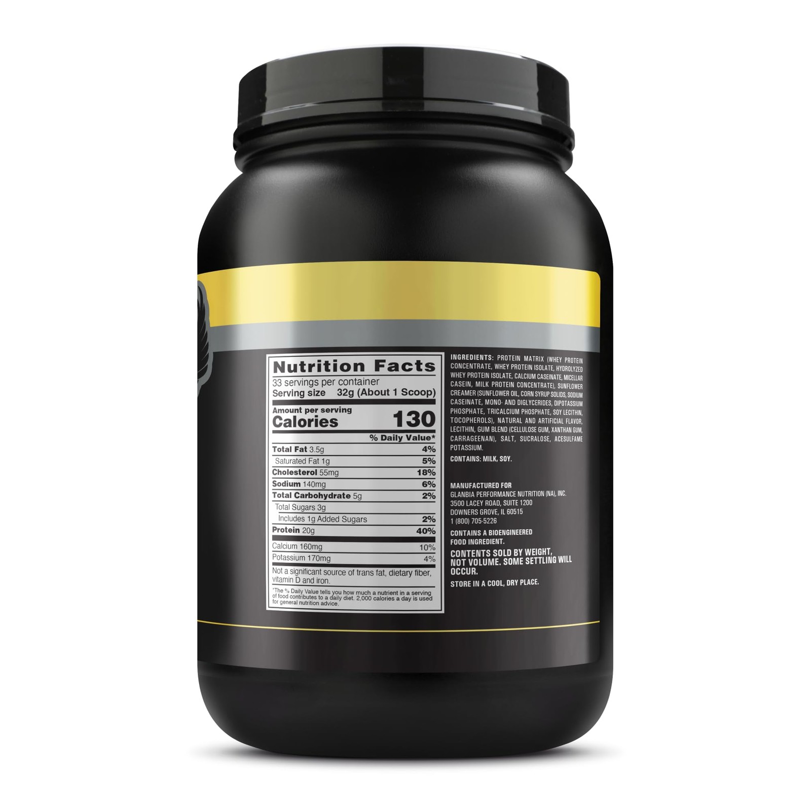 Abb Performance American Body Building Abb Pure Pro Protein Powder Vanilla 33