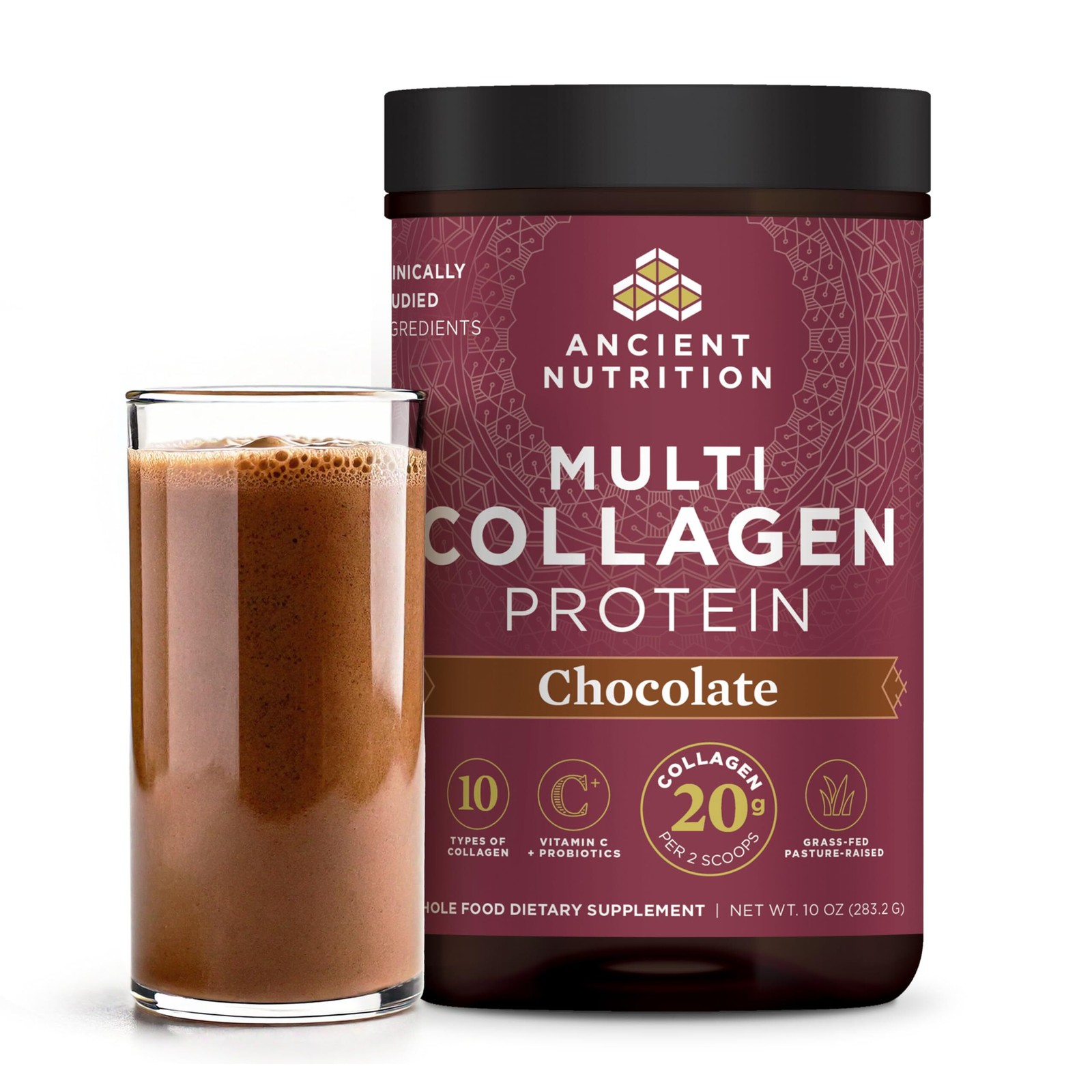 03/28 Ancient Nutrition Collagen Peptides Powder, 24 servings Multi Collagen Pro
