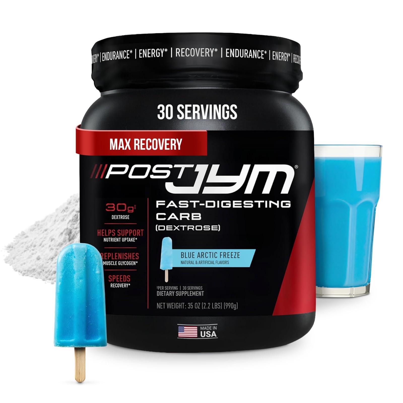 Fast Digesting Post Workout Recovery Powder | Carb Formula for Muscle Repair
