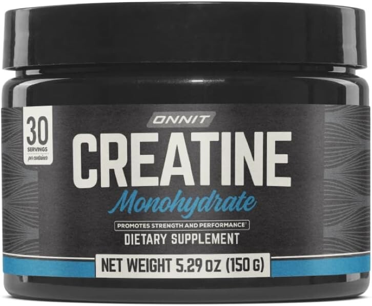 Onnit Creatine Monohydrate – 5g Per Serving (30 Tub), 5.29 Oz (Pack of 1) ,,,,