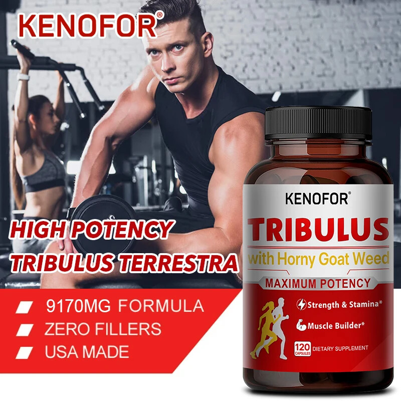 Tribulus Terrestris & Horny Goat Weed Strength and Endurance* Muscle Builder