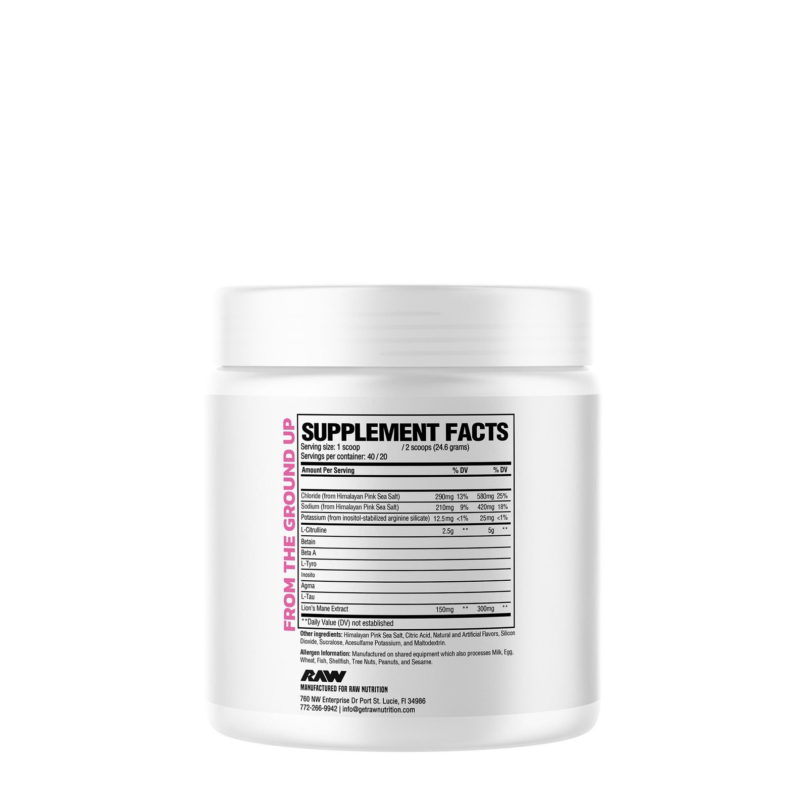 Pump Non-Stim – Watermelon (40 Servings)