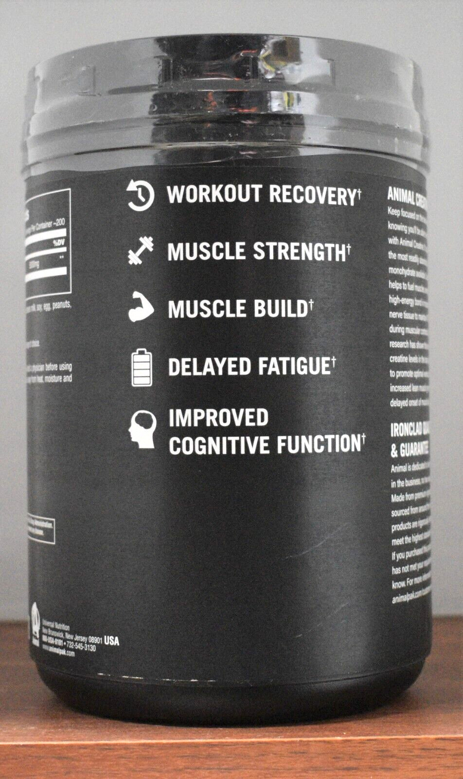 Animal Micronized Creatine Monohydrate Powder 1KG 2.2lb 1000g 200 Servings