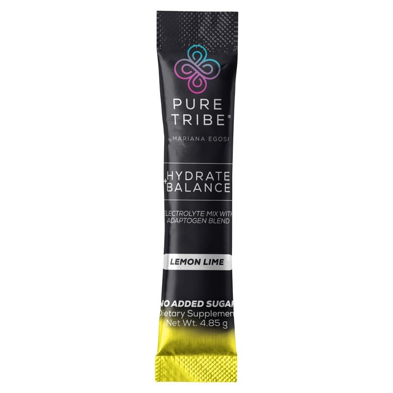 Pure Tribe Instant Hydration Electrolytes Powder Packets Magnesium Salt Zero