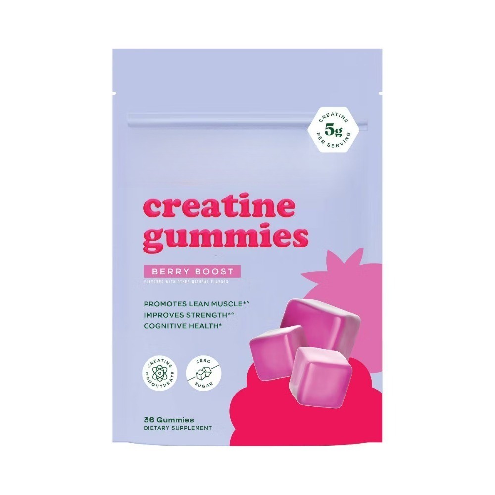 Creatine Monohydrate Gummies – Berry Boost – 36ct/12 Servings