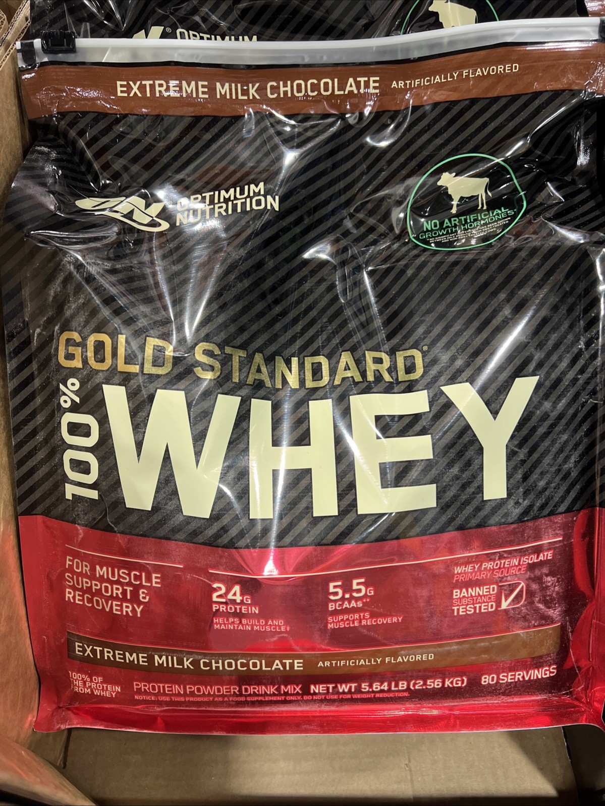 Optimum Nutrition Gold Standard Whey Protein Supplements – Chocolate