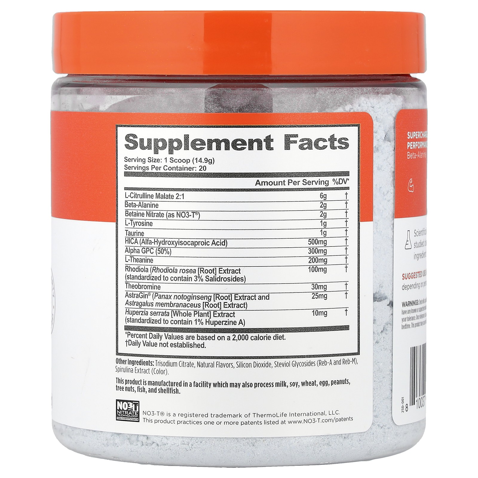 Genius Pre, Blue Raspberry, 11.15 oz (316 g)