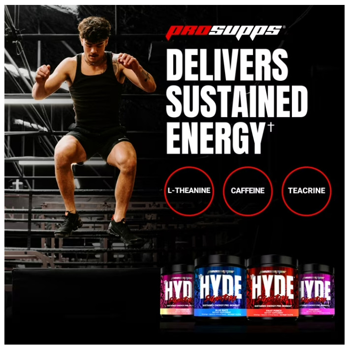 ProSupps Mr. Hyde Signature Pre-Workout Powder Blue Razz 14.7 oz