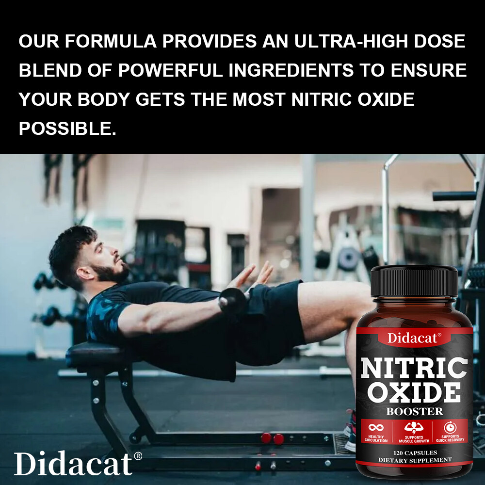 Nitric Oxide Capsules Support healthy Blood Flow,Enhances athletic performance