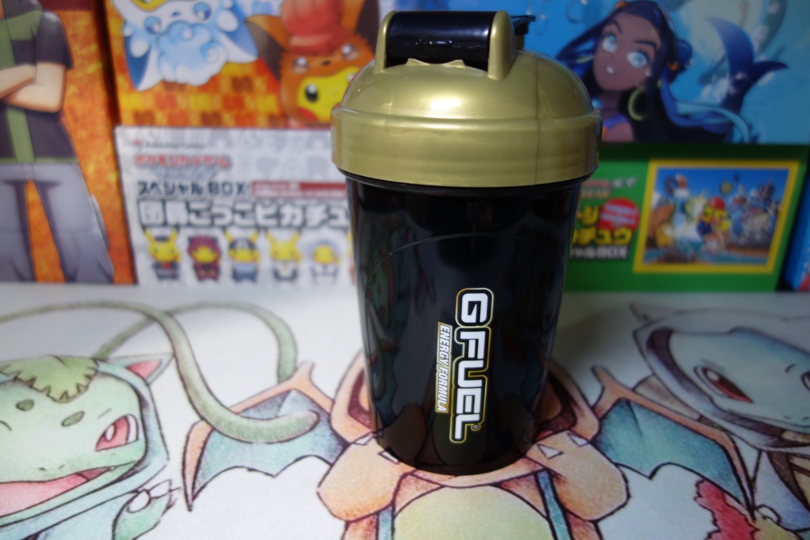 Spiderman No Way Home Black and Gold G fuel Collector’s Box Brand New On Hand!