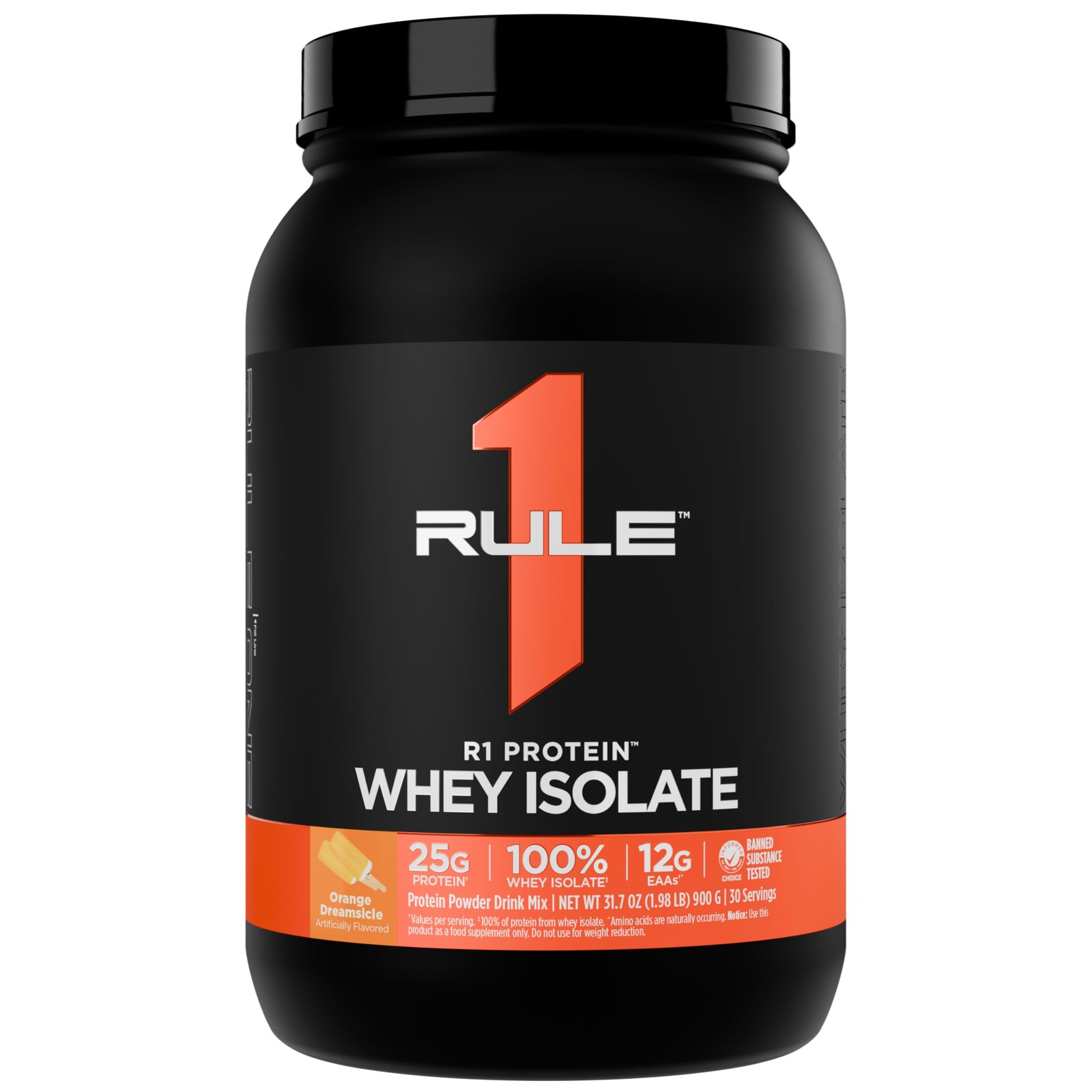 Rule 1 Proteins R1 Protein Whey Isolate with 25g Protein & 6g BCAA Exclusive…