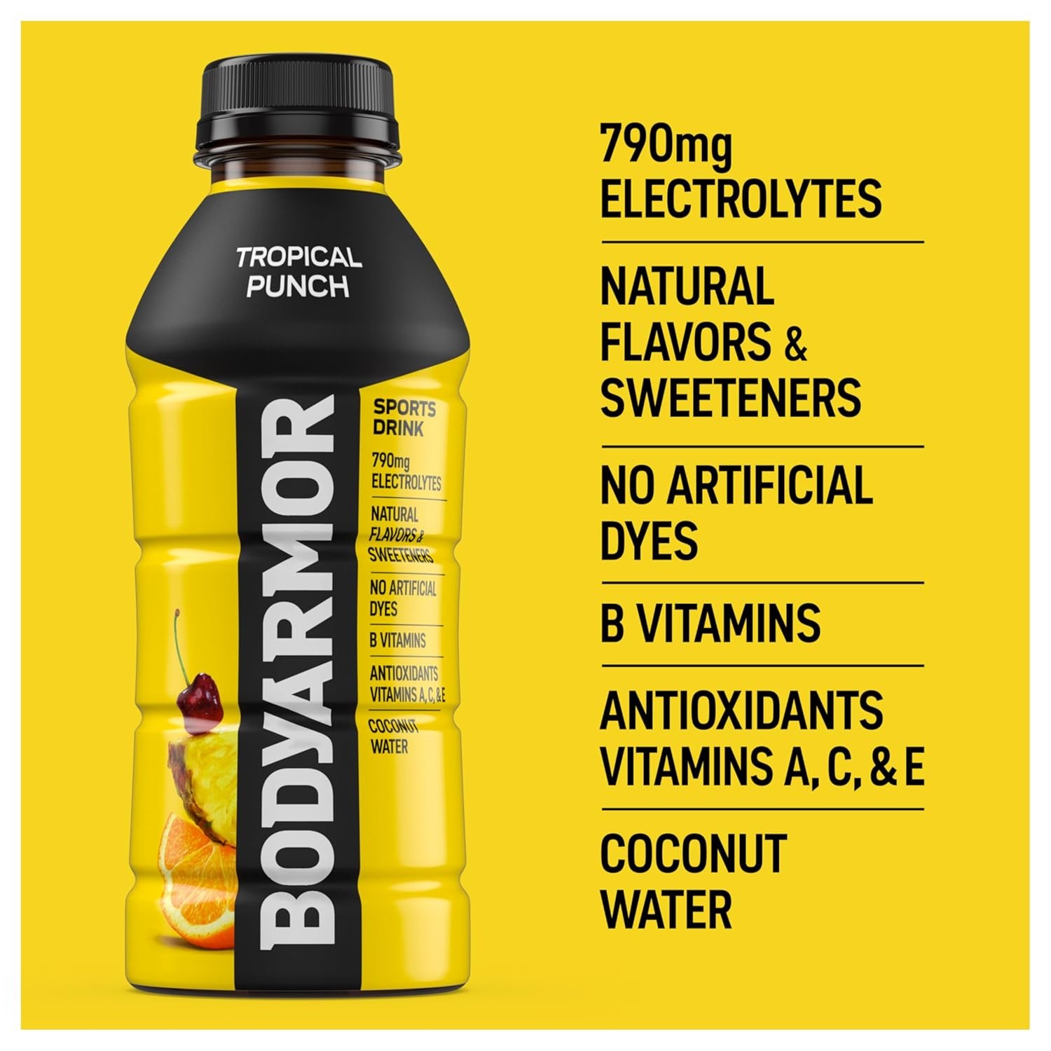Electrolyte Sports Drink Tropical Punch 16 Fl Oz Hydration Pack
