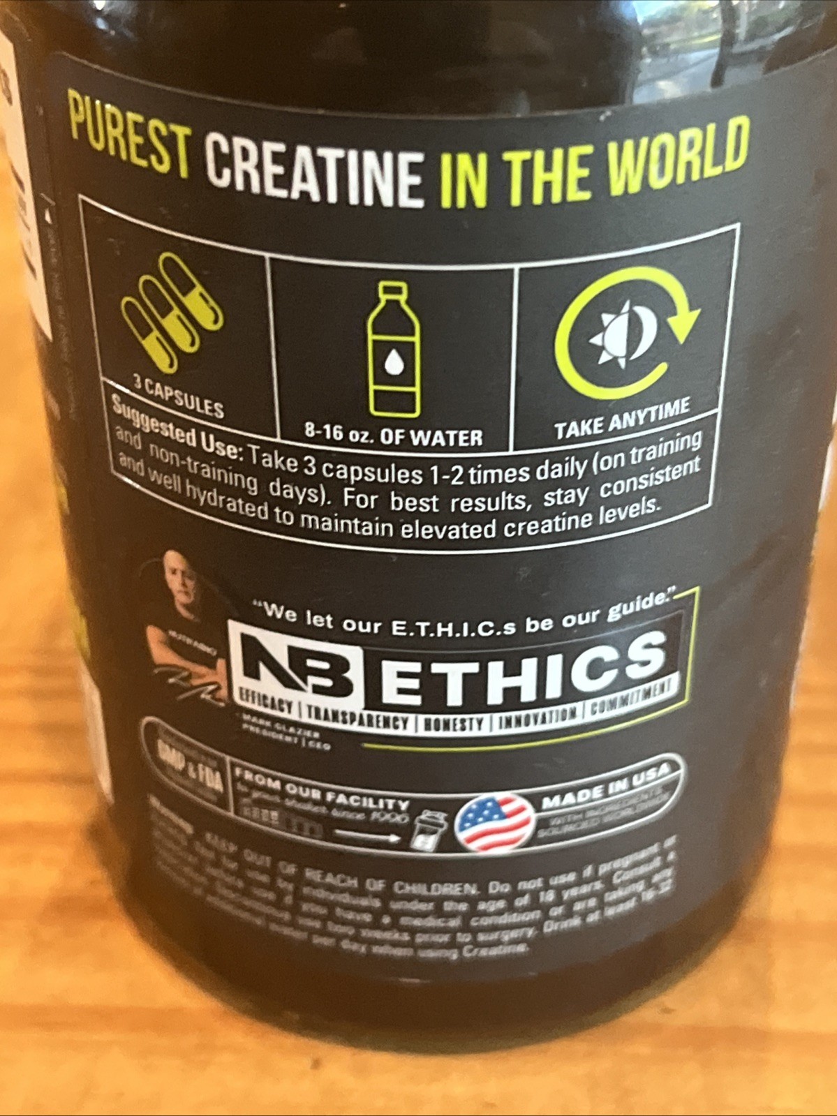 Nutrabio Micronized Creatine Monohydrate 150 Capsules