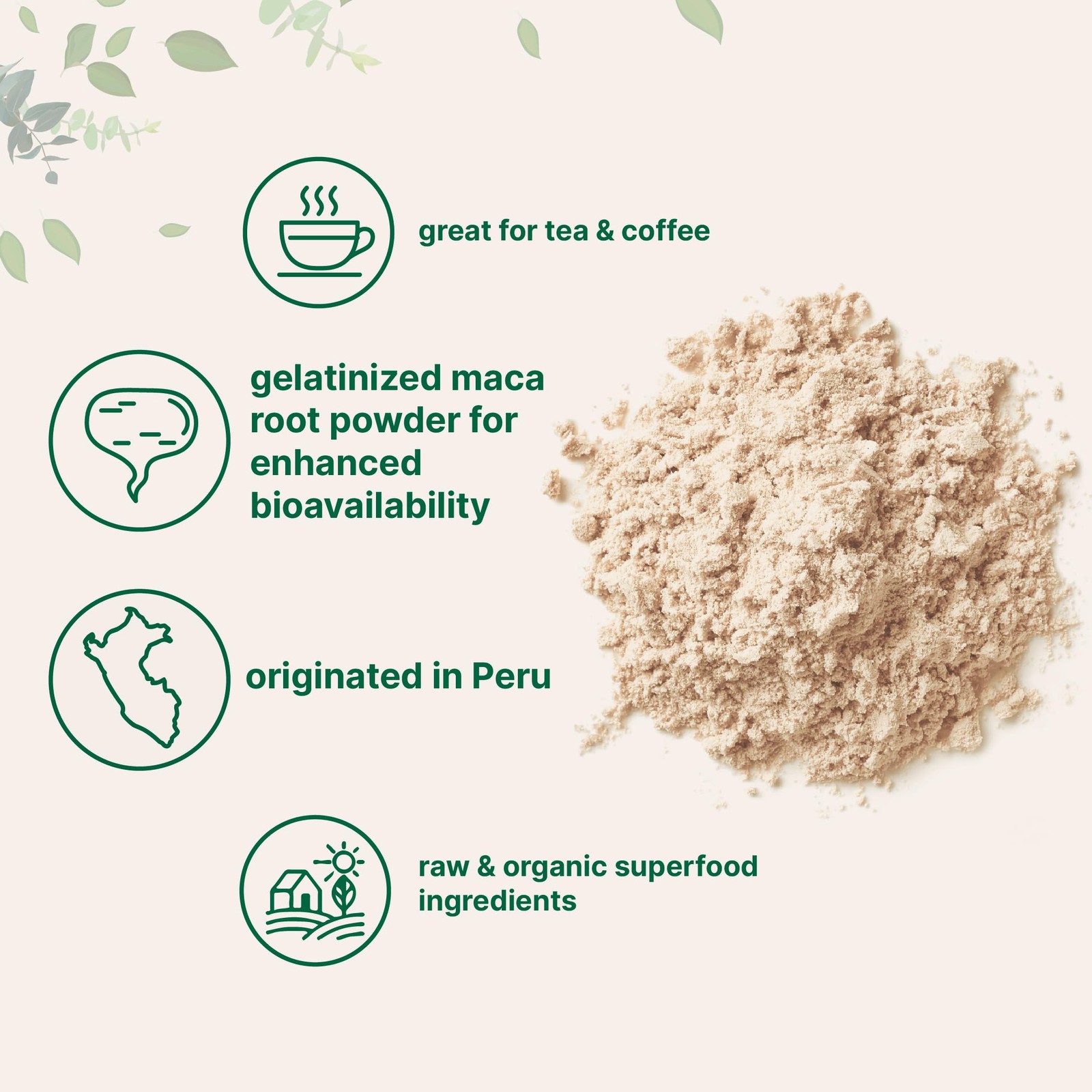 Micro Ingredients Organic Maca Root Powder, 2 Pound, 2 Pound (Pack of 1)
