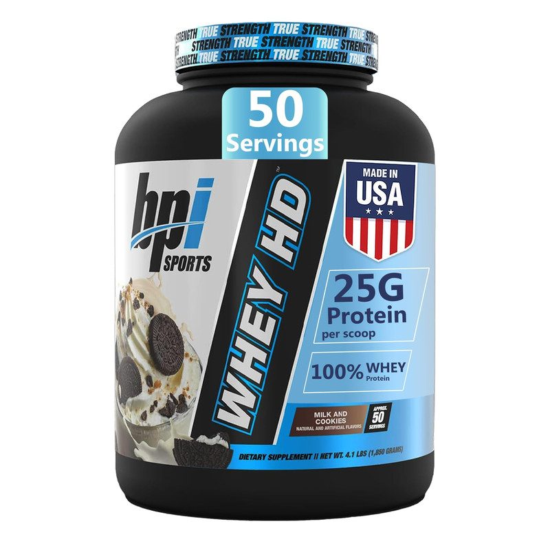 Bpi Sports Whey Hd Ultra Premium Protein Powder Isolate Workout Whey Protein