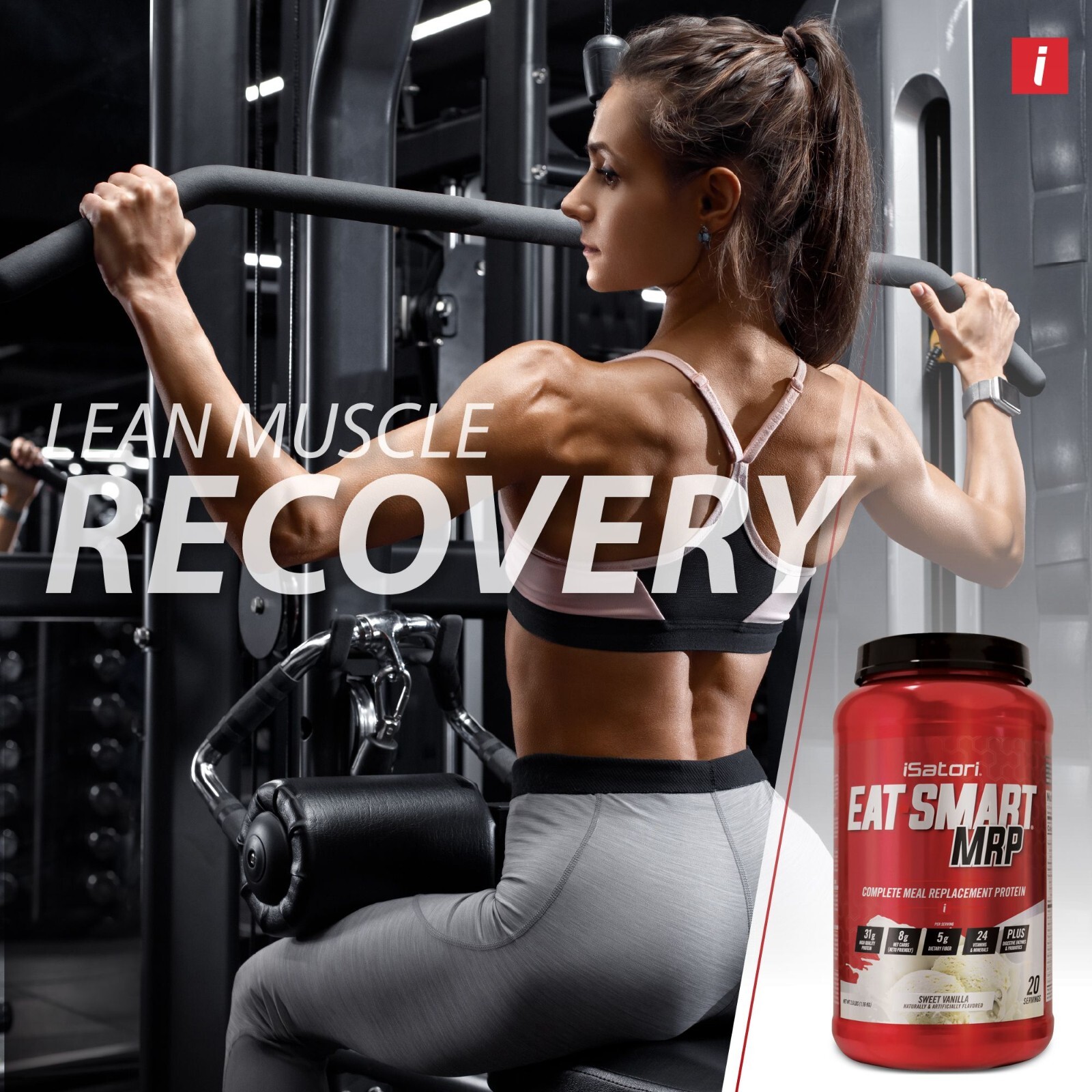 Eat Smart Complete Meal Replacement Shake with Protein – Sweet Vanilla-20 Serve
