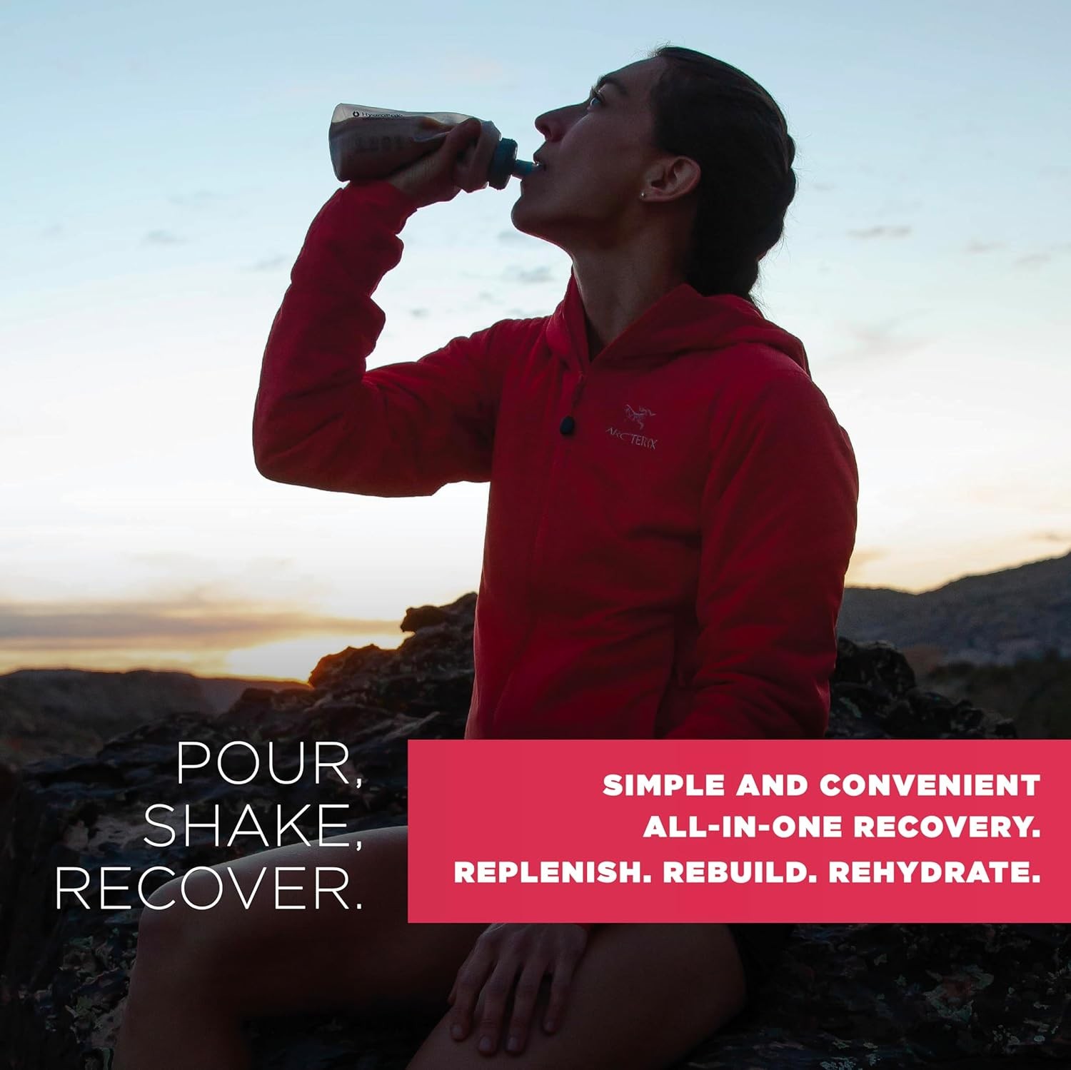 Recovery Mix, 20 Grams Complete Protein, Carbohydrates, and Electrolytes Powder