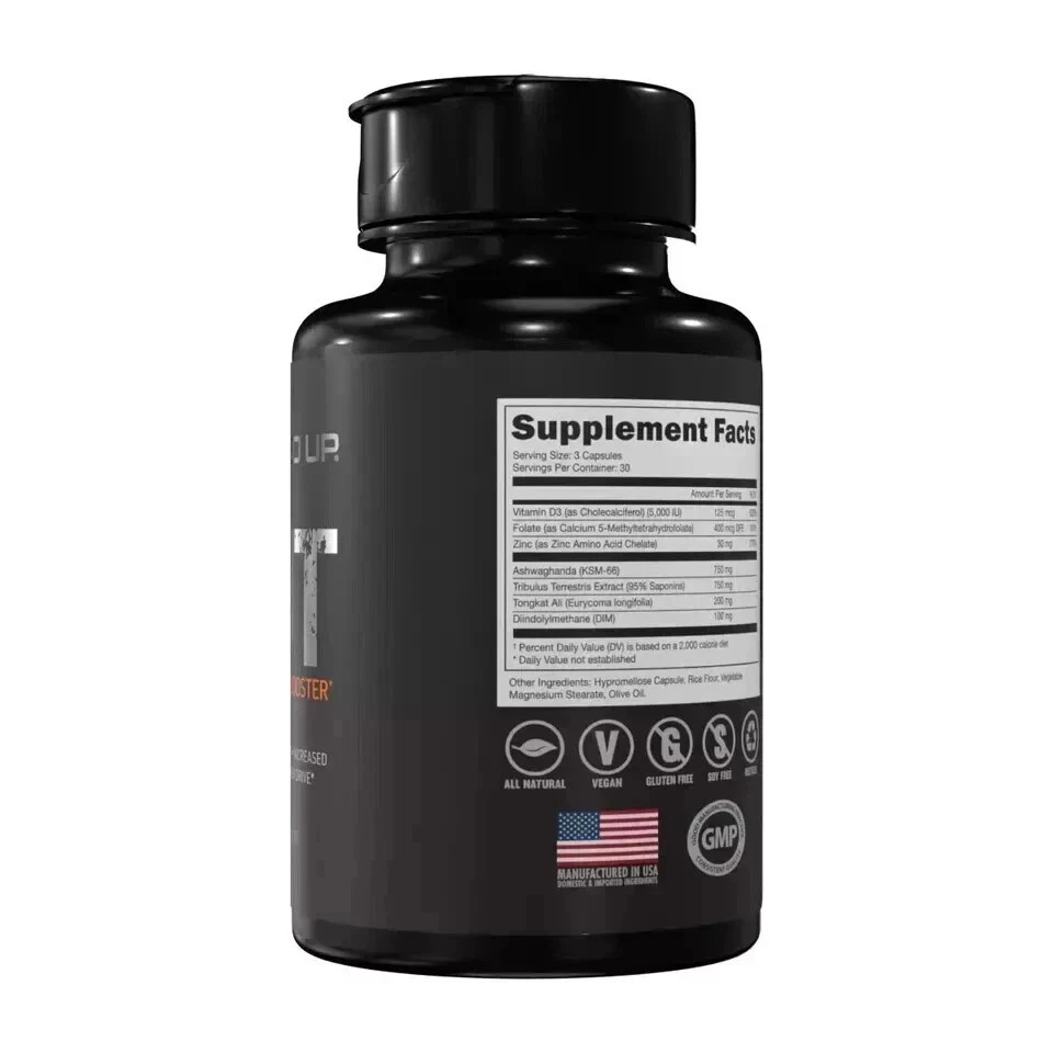 BUCKED UP RUT Testosterone Support Supplement 90 Caps Free Shipping