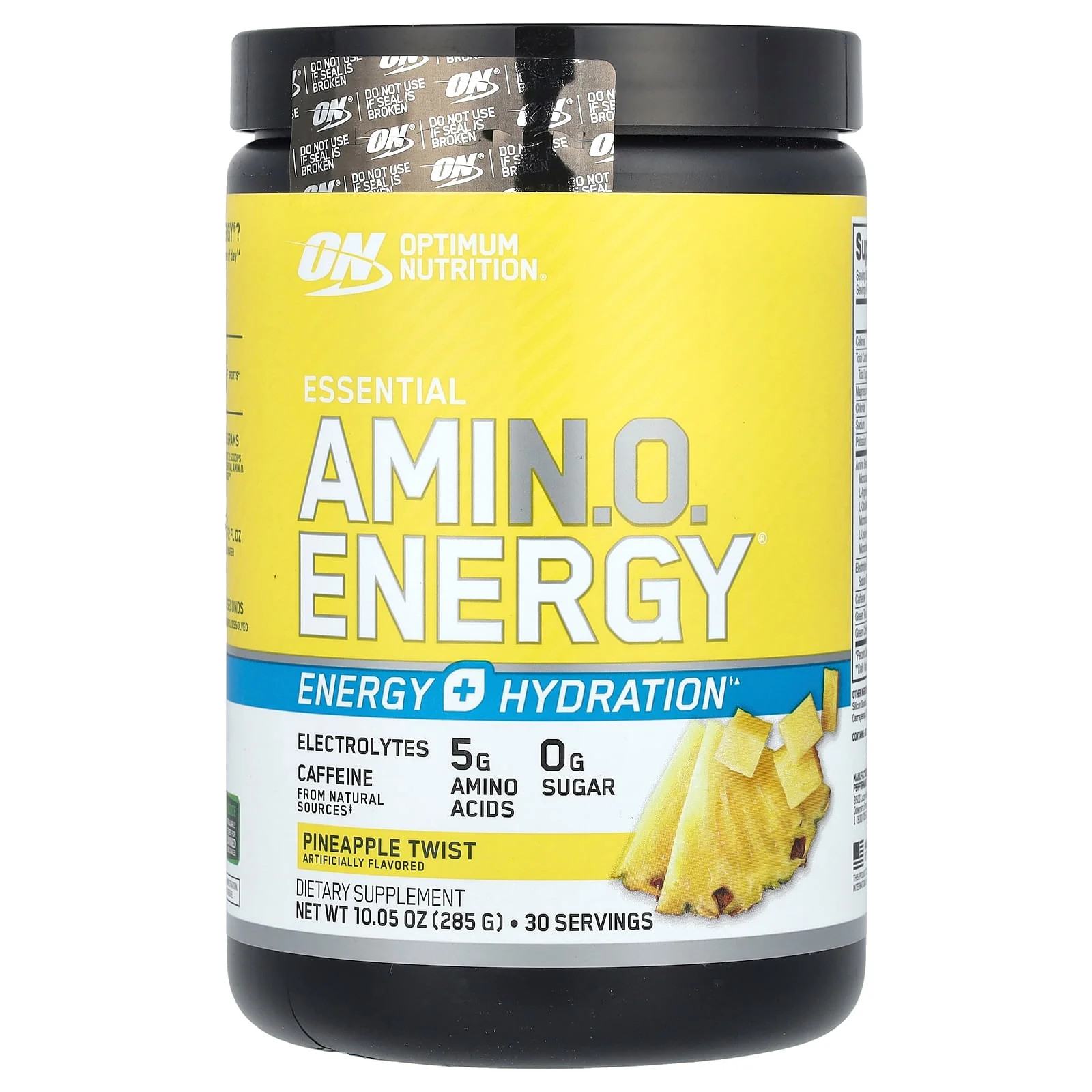 2 X Optimum Nutrition, Essential Amin.O. Energy�, Pineapple Twist, 10.05 oz (28