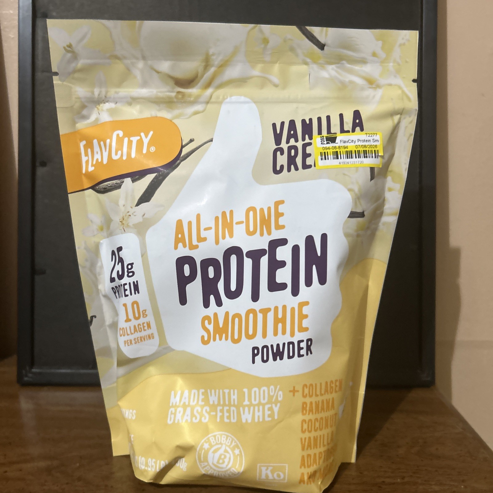 FlavCity Protein Smoothie Powder – 10 Servings – Vanilla Cream