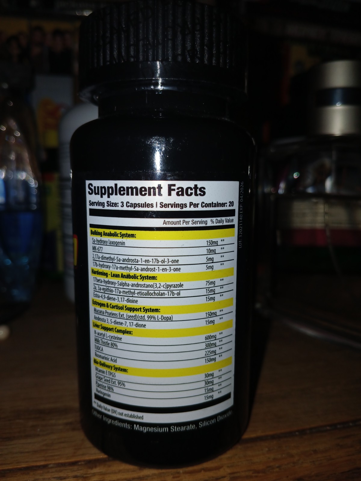 Hybrid Mass 5 Compound PH Stack Extreme Mass Strength Built 60