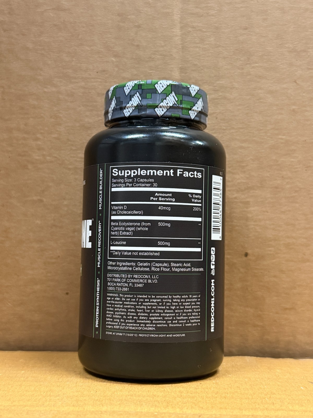 Redcon1 War Zone Muscle Builder 90 Caps 2028 EXPIRY FREE SHIP
