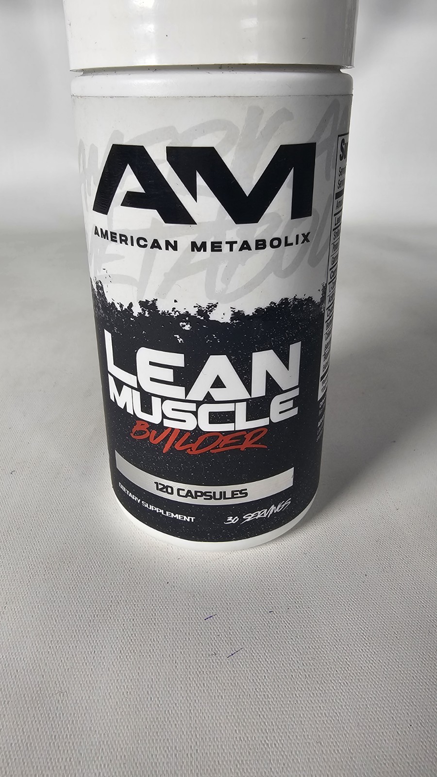 Lean Muscle Builder 120 Caps 30 Servings Expires 9/2027