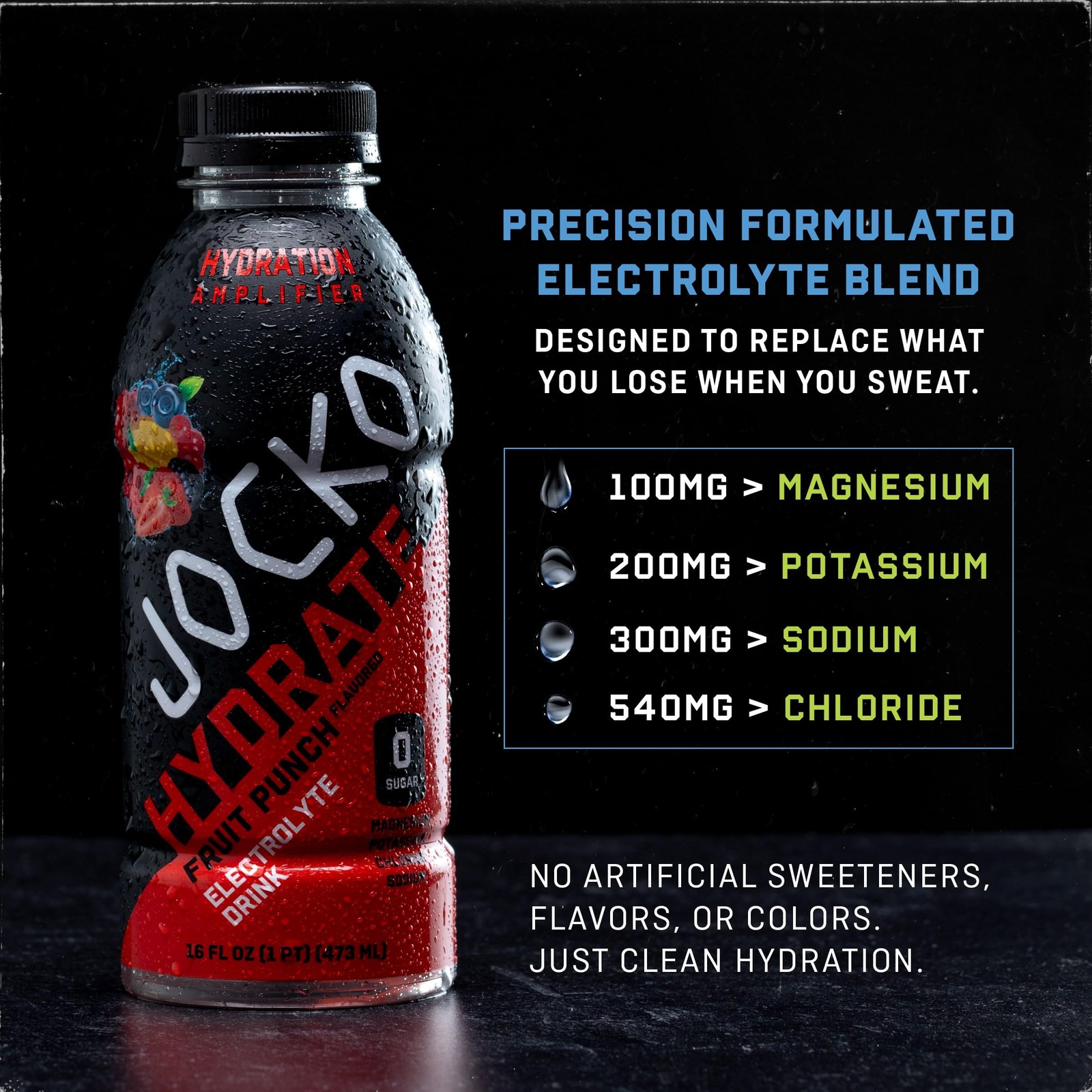 Jocko Fuel Hydrate Electrolyte Drinks – Sports Drink Hydration Amplifier Thirst