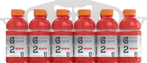 Gatorade G2 Thirst Quencher Sports Drink, Fruit Punch, 12 Fl Oz (Pack of 12)