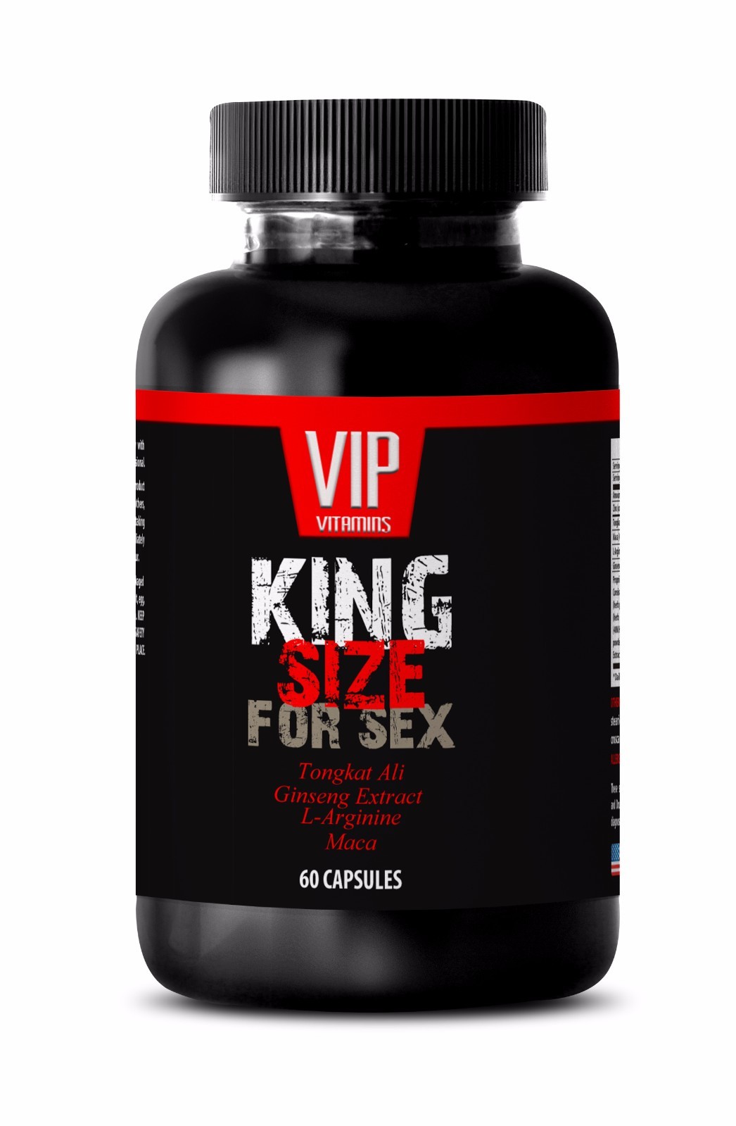 Male Stamina Pills – KING SIZE FOR SEX – Male Enhancement – 1 Bottle 60 Capsules