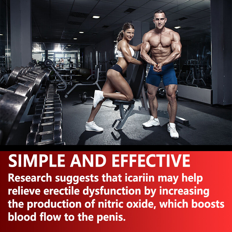 Horny Goat Weed for Men & Women-with Maca, Saw Palmetto, Ginseng, L-Arginine NEW