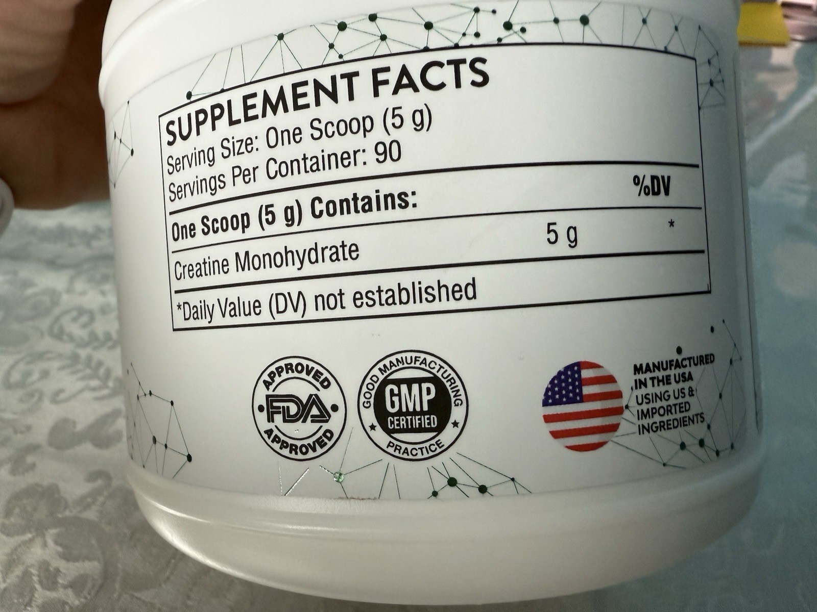 Sense Of Nature Micronized Creatine Monohydrate 90 Servings EXP 05/2026
