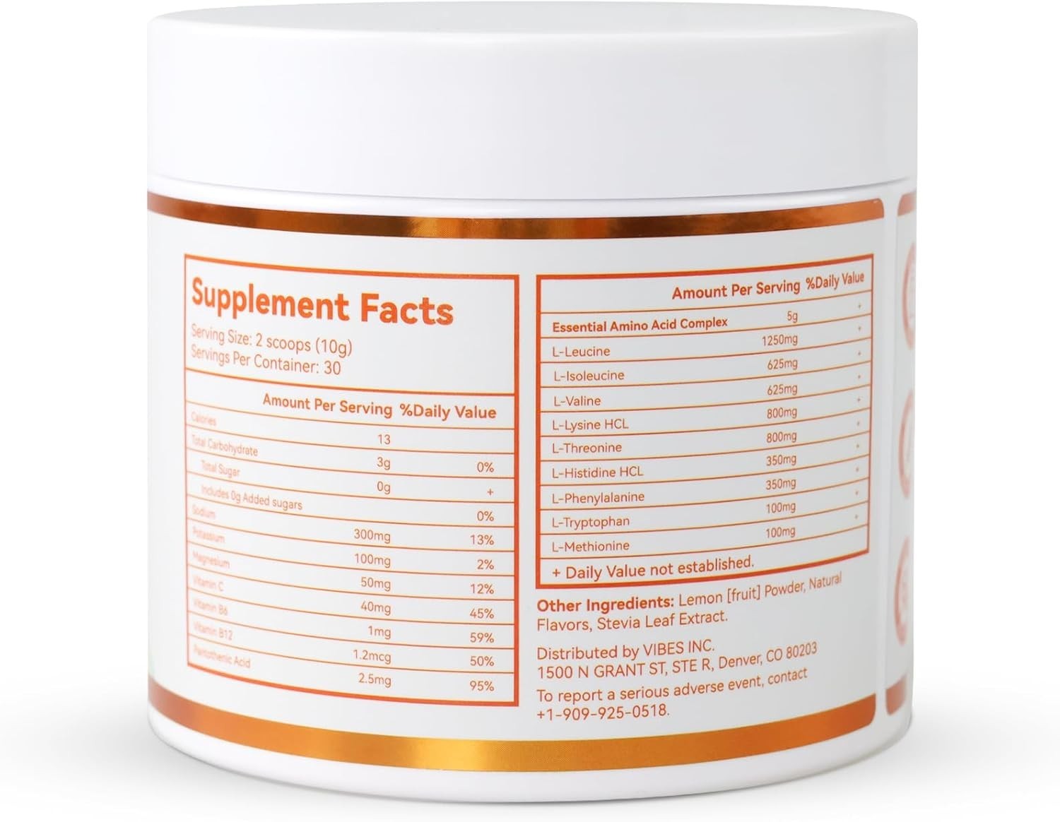 EAAs Electrolytes Powder, Essential Amino Acids Supplement, EAA & BCAA Powder…