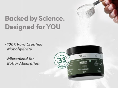 Creatine Monohydrate improve strength & power 100 gm