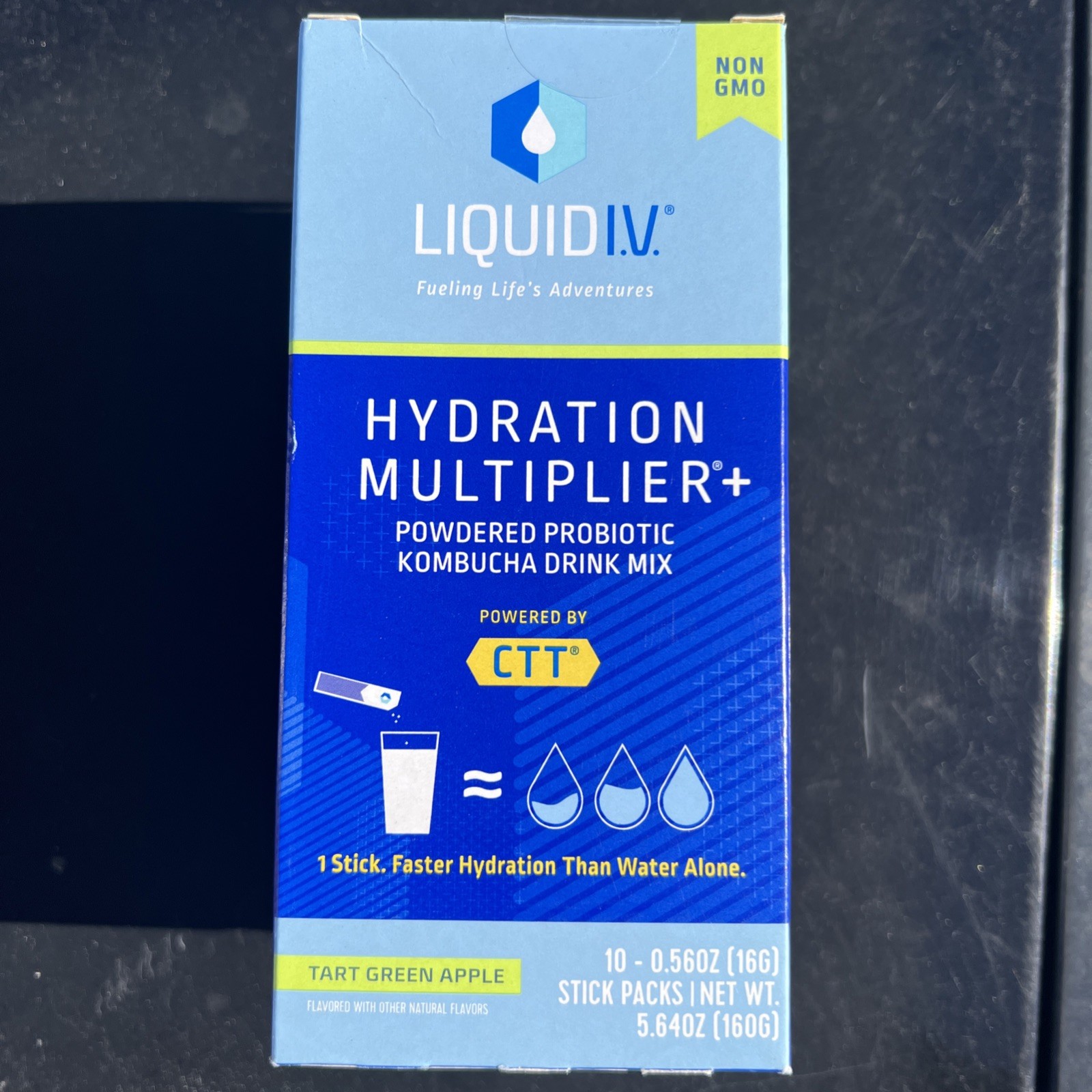 Liquid I.V. Hydration Tart Green Apple Electrolyte Mix 10 count. Exp. 1/26+