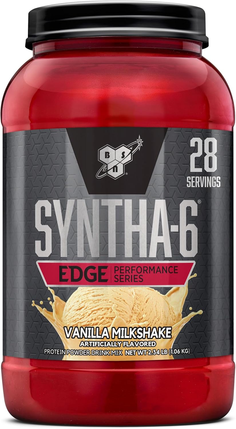 SYNTHA-6 EDGE Protein Powder, Vanilla Flavored Powder with Hydrolyzed Whey, Mice