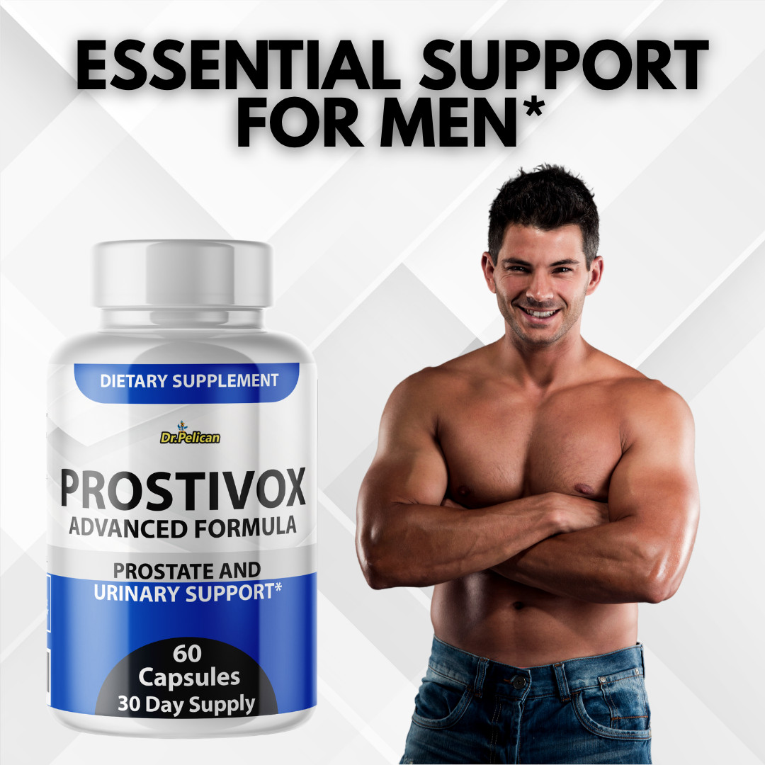 Prostivox- Prostate & Urinary Support- 5 Bottles- 300 Capsules