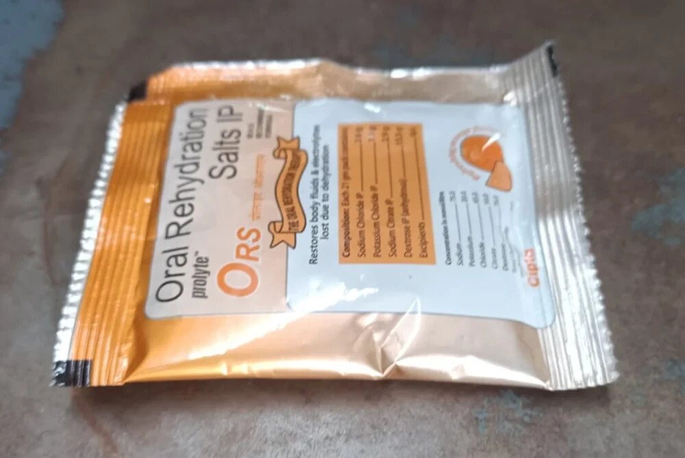 Cipla Prolyte ORS Orange 21g x 15 | Electrolyte Hydration Powder | 01/2028 Exp.