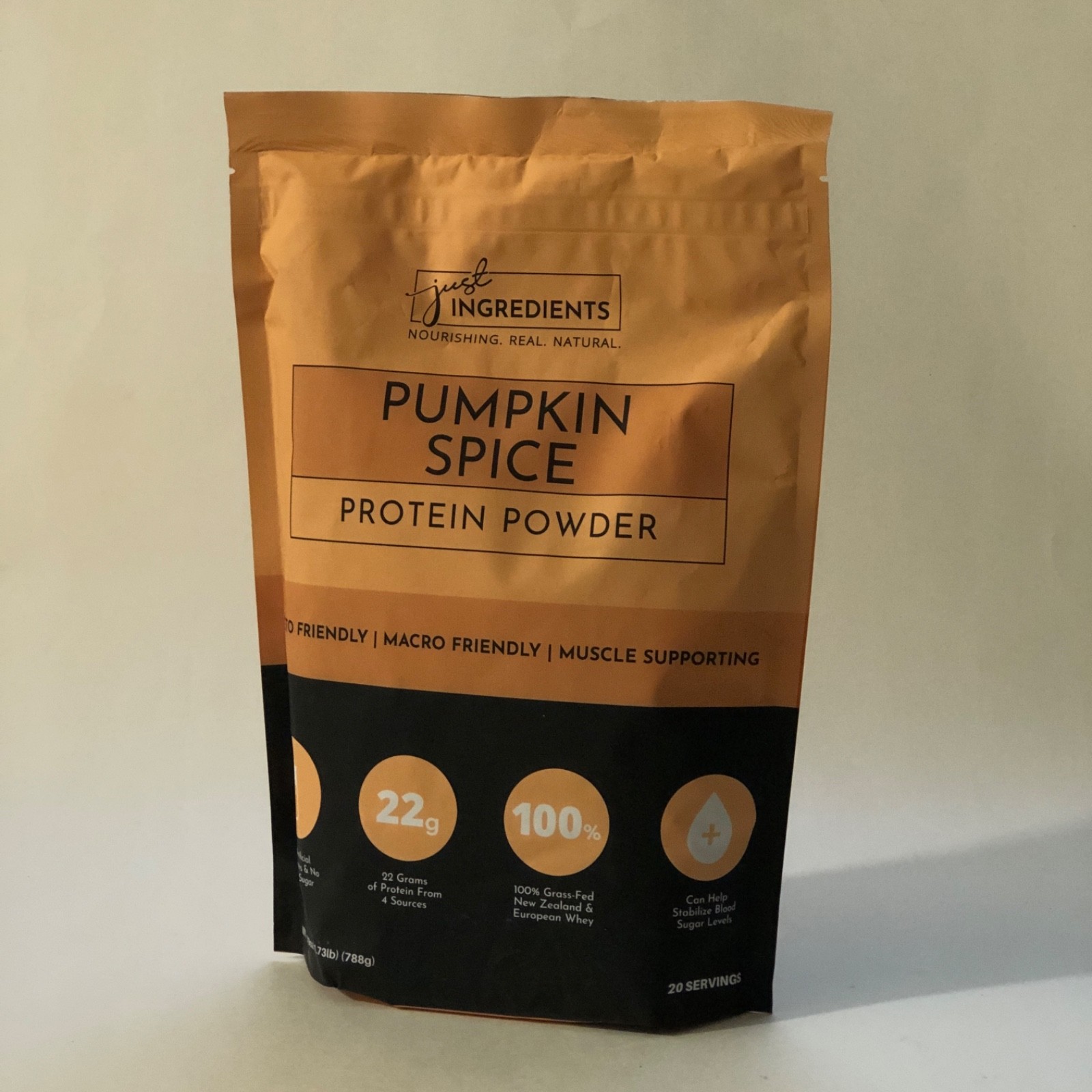 Just Ingredients — Strawberries & Cream Protein Powder, 2.2 Lbs