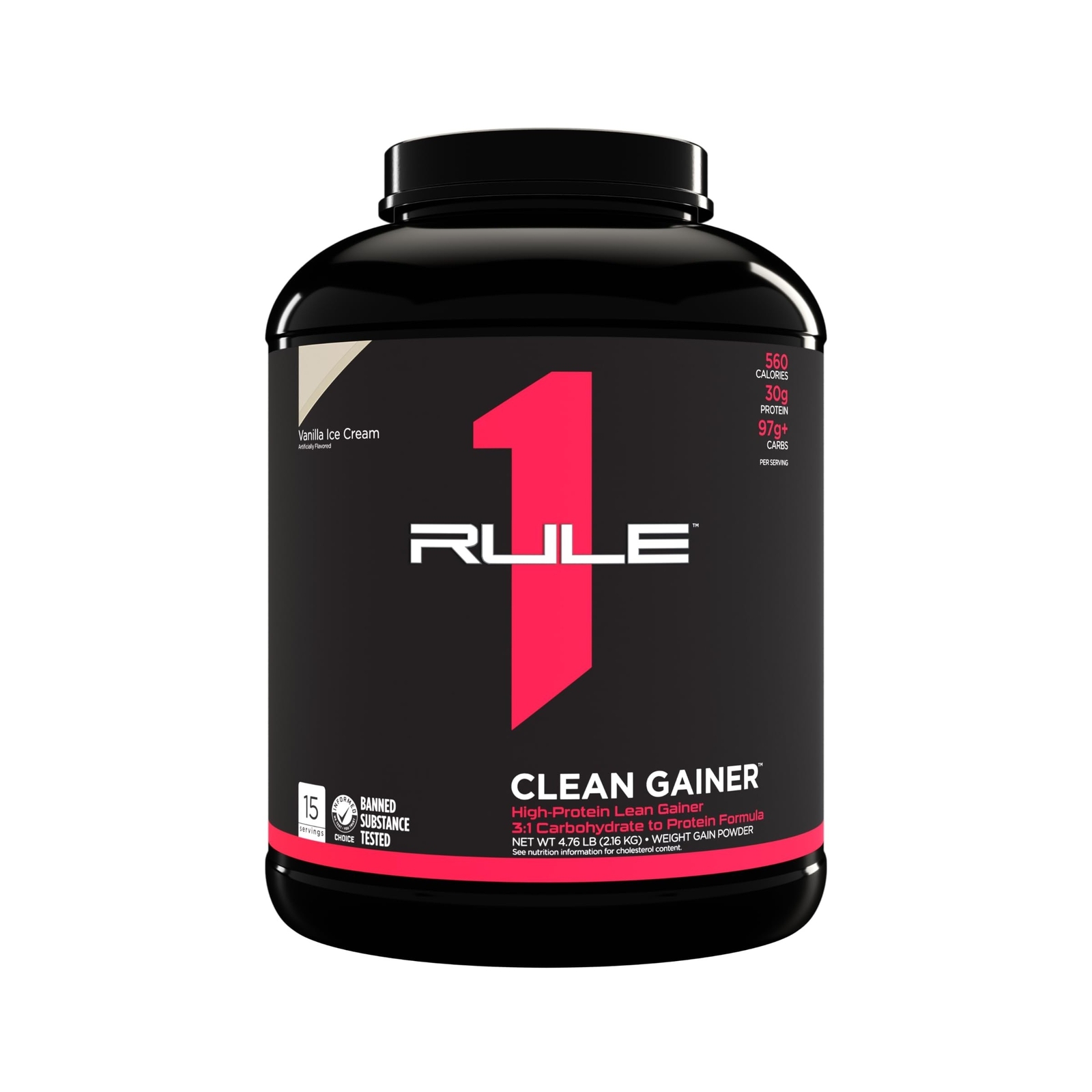 Rule One Proteins, R1 Clean Gainer – High-Protein Lean Gain Formula with 560 …