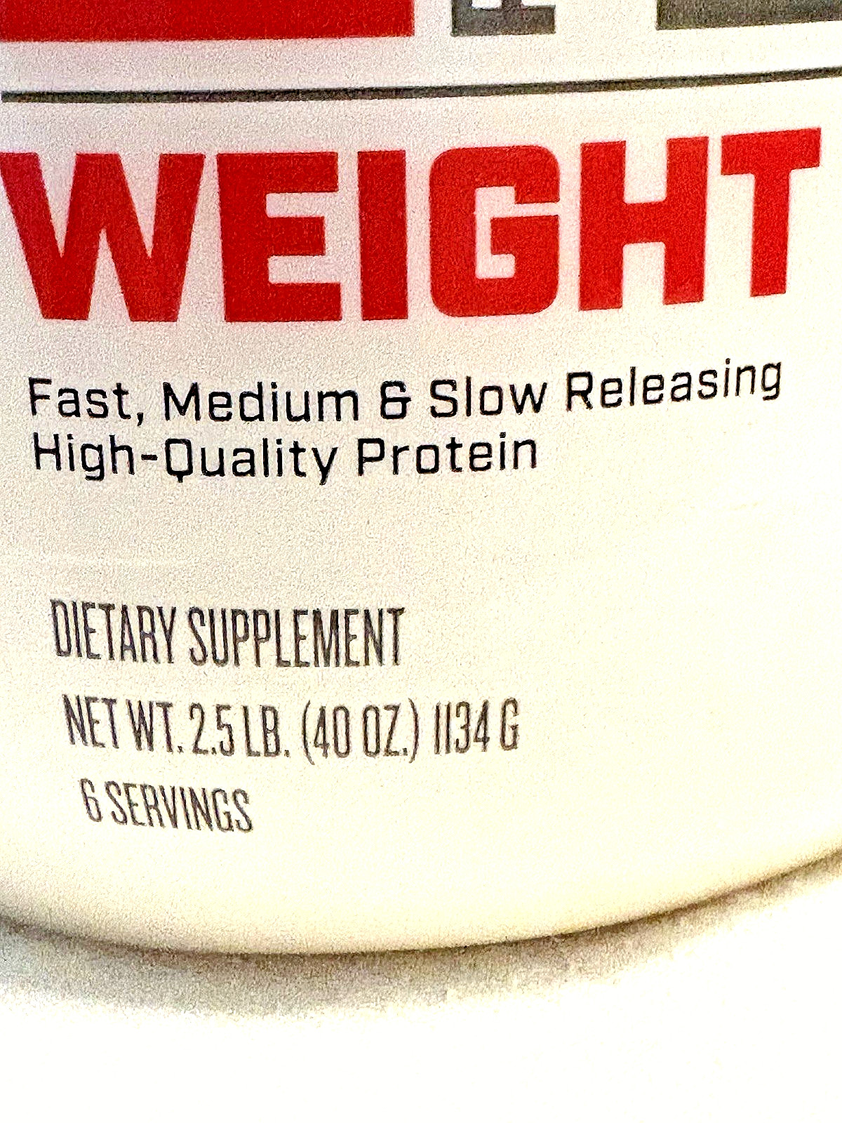 GNC Pro Performance Weight Gainer 50g Protein 700 Calories 6 ServingS Exp 10/26