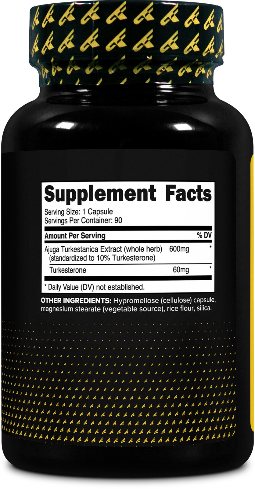 PrimaForce Turkesterone 600mg, 90 Capsules – Non-GMO & Gluten Free Supplement