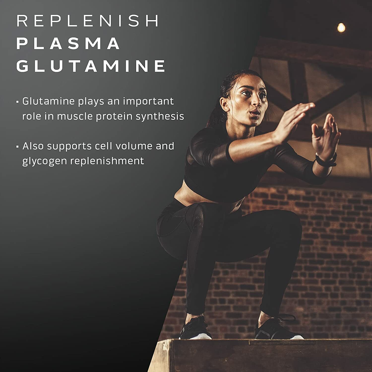 Polvo de glutamina | Bebidas para la recuperación muscular Post Entrenamiento