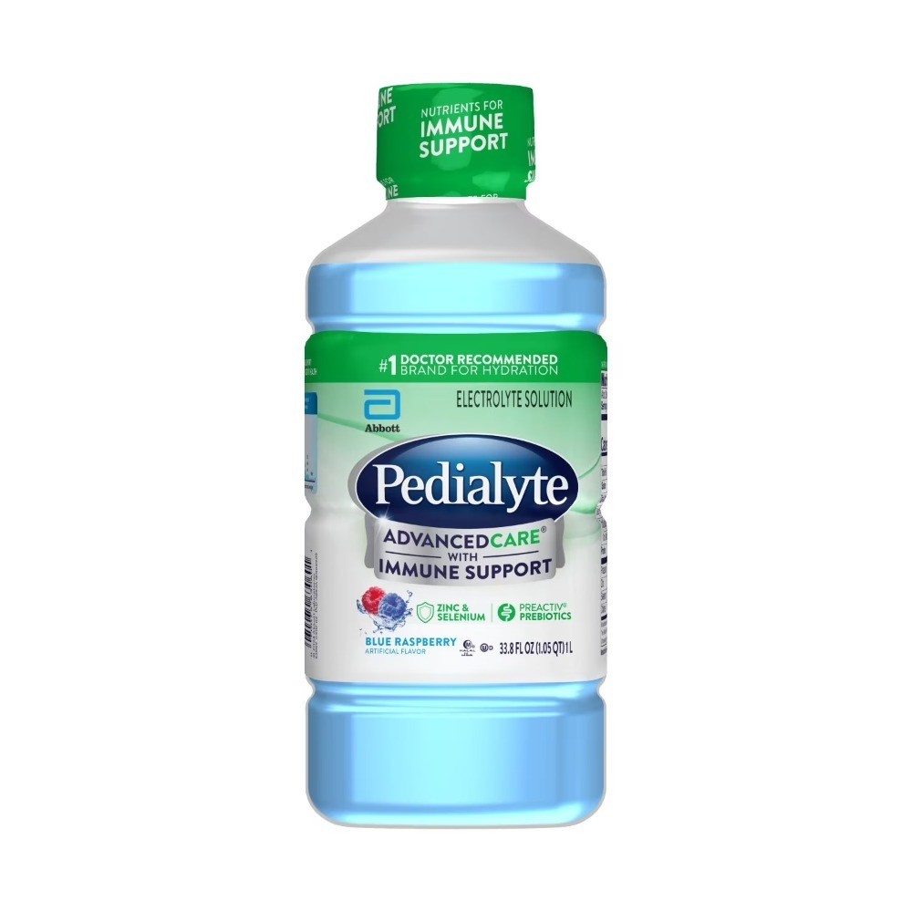 Electrolyte Hydration Powder Drink Mix Blue Raspberry Flavor 1 Liter