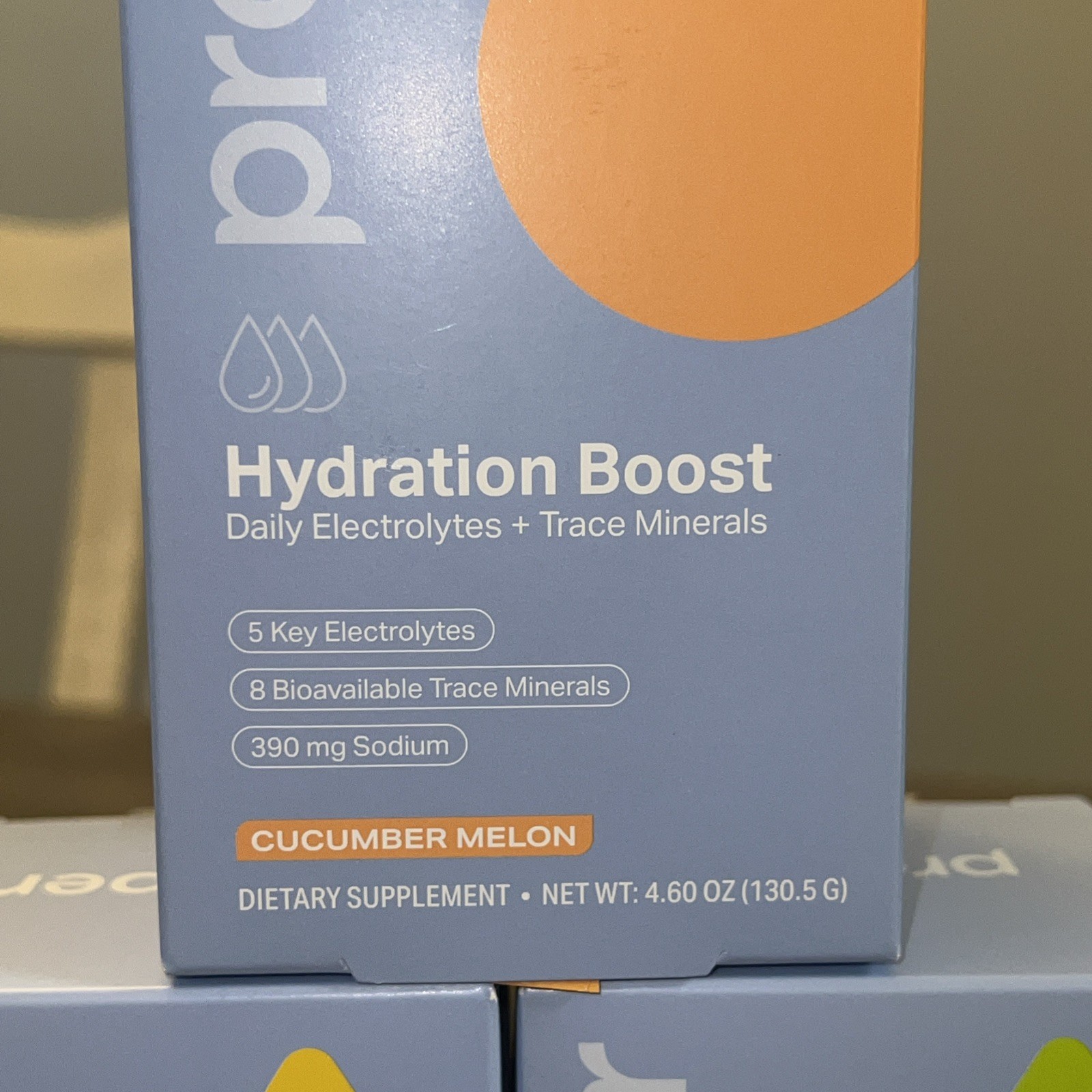 Proper Electrolytes Hydration Powder Lemon Lime, Cucumber Melon, Pineapple