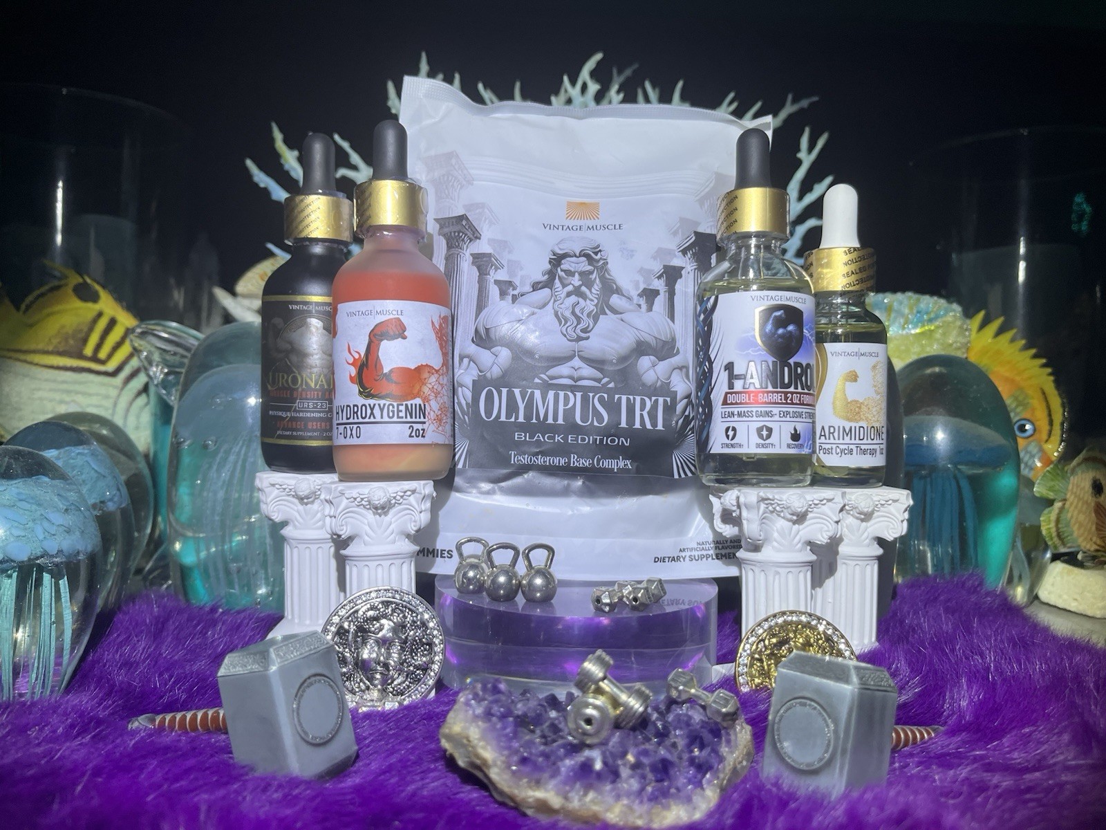 Premium Dry Lean Mass Gainer Cycle🔁 Bundle Deal By Vintage Muscle💪 🏛️🧪⚡️