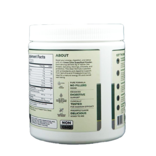 Green Juice Protein Blend Dietary Supplement – (9.62 OZ)