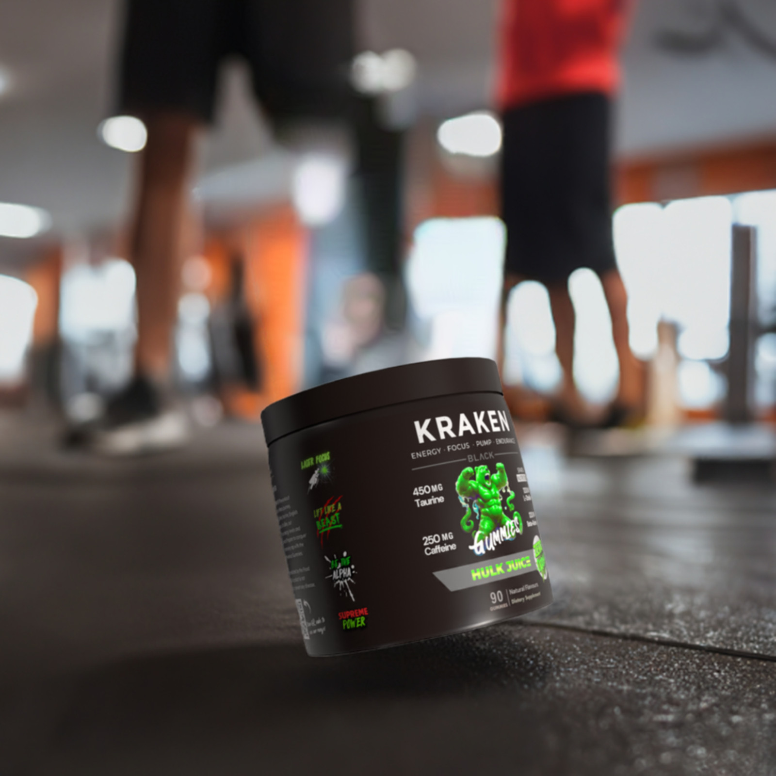 Preworkout Gummies and Creatine Gummies Twin Pack, Caffeine, Taurine + More